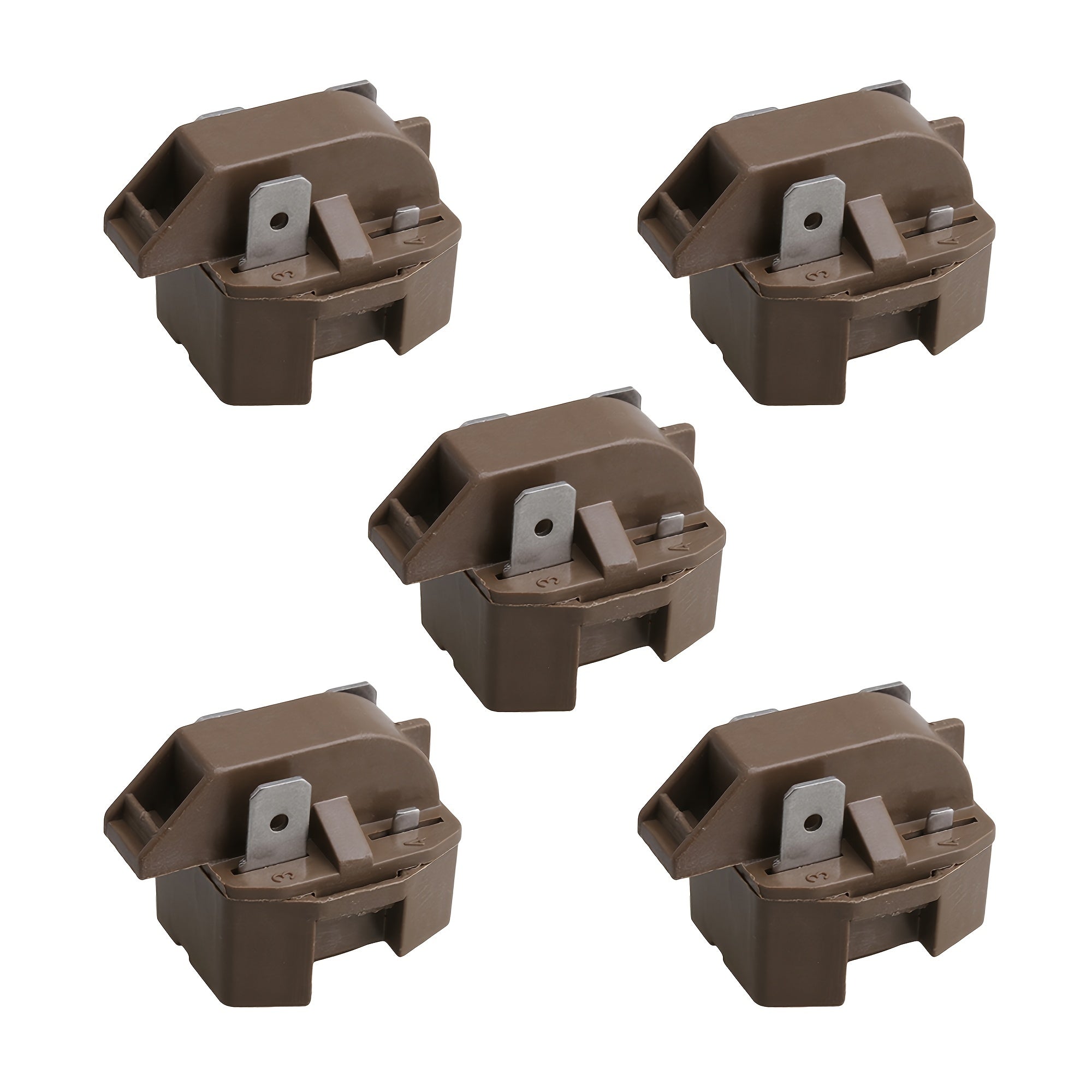 Universal Refrigerator Compressor Relay 5-Pack Replacement for Model 2262185