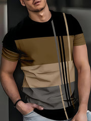 Erkaklar uchun qulay, tez quriydigan sport futbolkasi