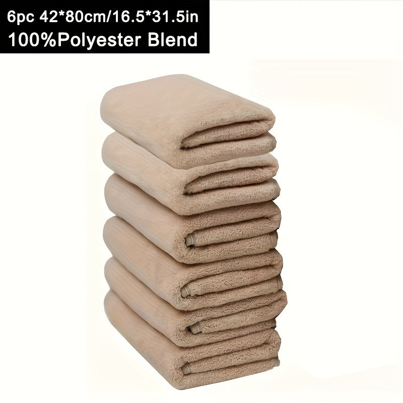 Set of 6/8/10 Ultra Soft Absorbent Cotton Hand Towels for Bathroom Gym Shower Spa