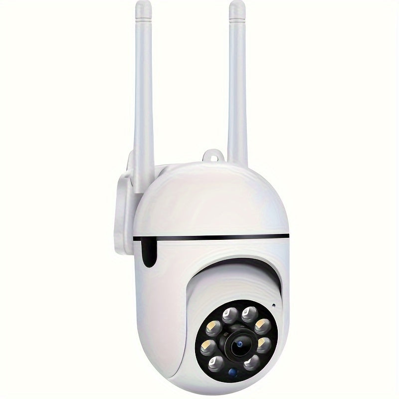 Wireless Indoor Outdoor Security Camera 1080P Pan Tilt Zoom Night Vision Two-Way Audio