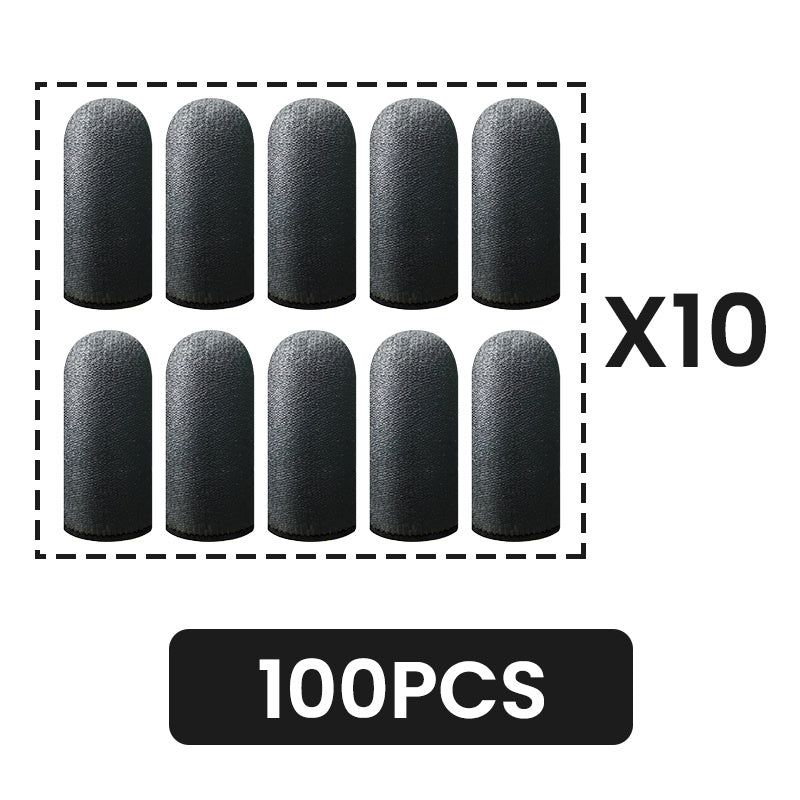 20 Finger Cover Gaming Controller Gloves for PUBG Sweat-Proof Non-Scratch Touch Screen Thumb Sleeves