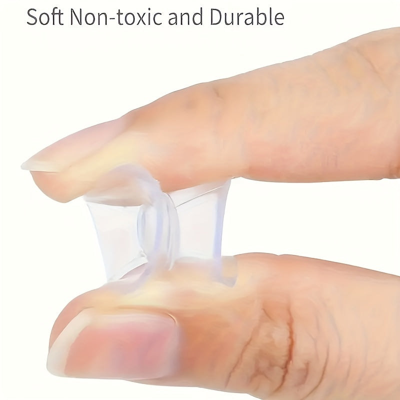 Shaffof ikki tomonlama yutuvchi stakanlar, 10/20 dona, 0.98 dyuym (2.5 sm) diametrli sirpanmaydigan padlar, shisha va deraza uchun, shaffof ko'p maqsadli yopishqoq padlar