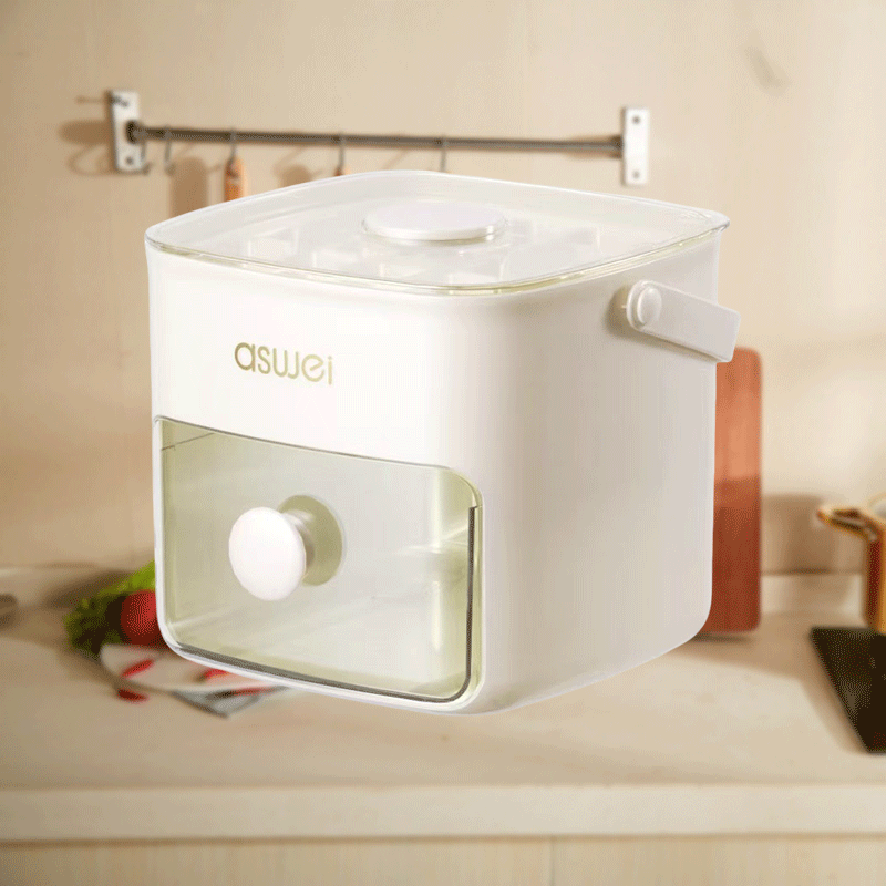 Manual Ice Maker - Dual Layer, Produces 48 Ice Cubes, Large Capacity