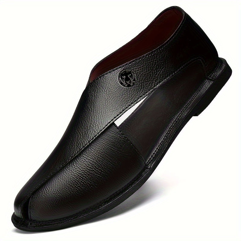 Men's Slip-On Sandals with Ventilation Holes for Casual and Beach Wear