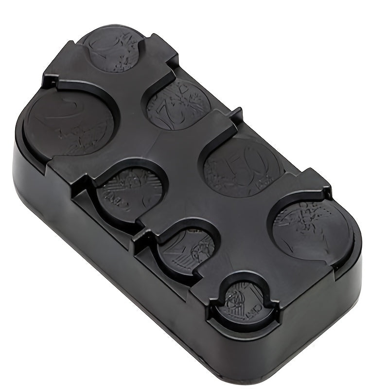 Plastik tanga saqlash qutisi Evro tanga tarqatuvchi Kompakt tashkil etuvchi