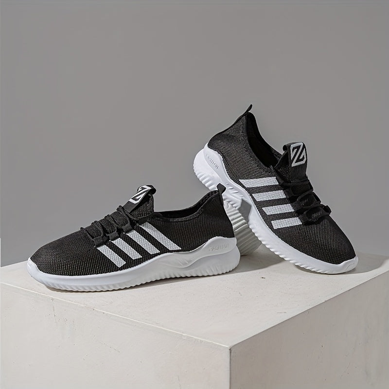 ayollar uchun nafas oluvchi sport yugurish poyafzallari - engil oq sneakers