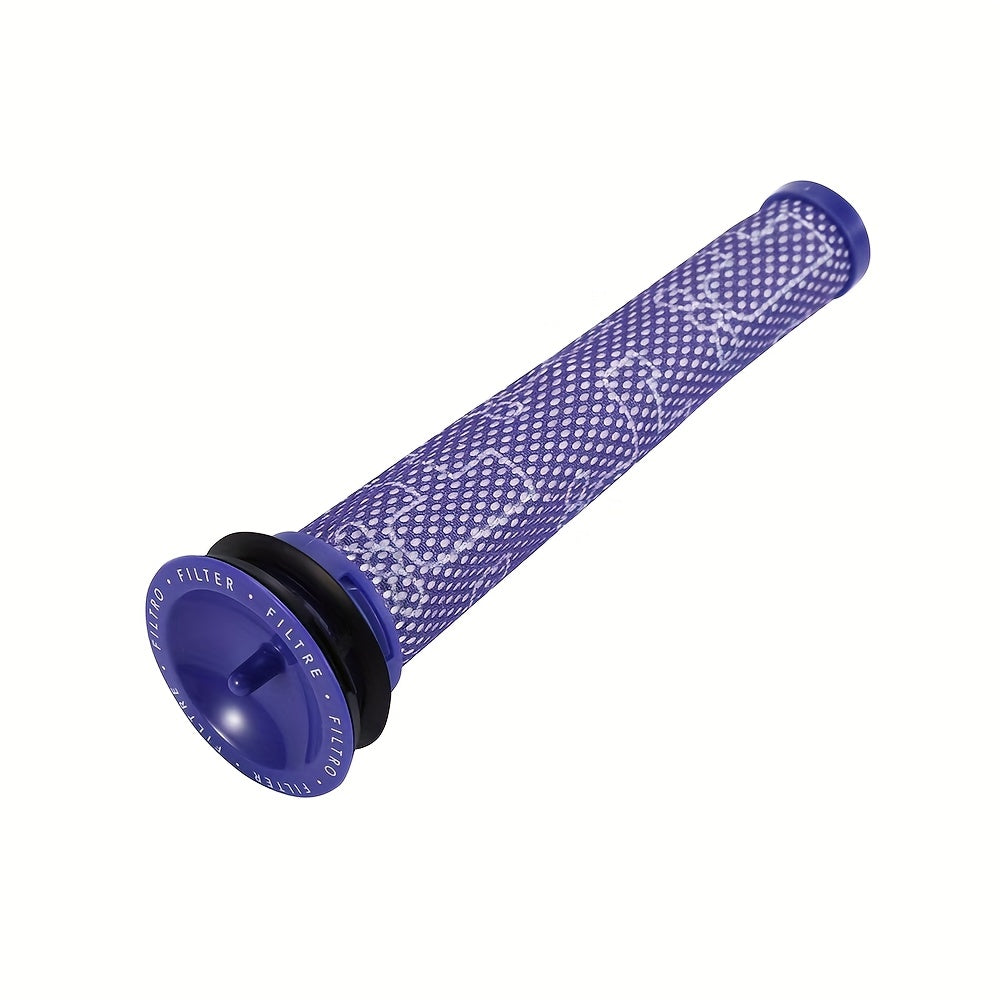 V7/V8 HEPA Filter Replacement Purple Mesh Black Base High-Efficiency Particulate Filtration