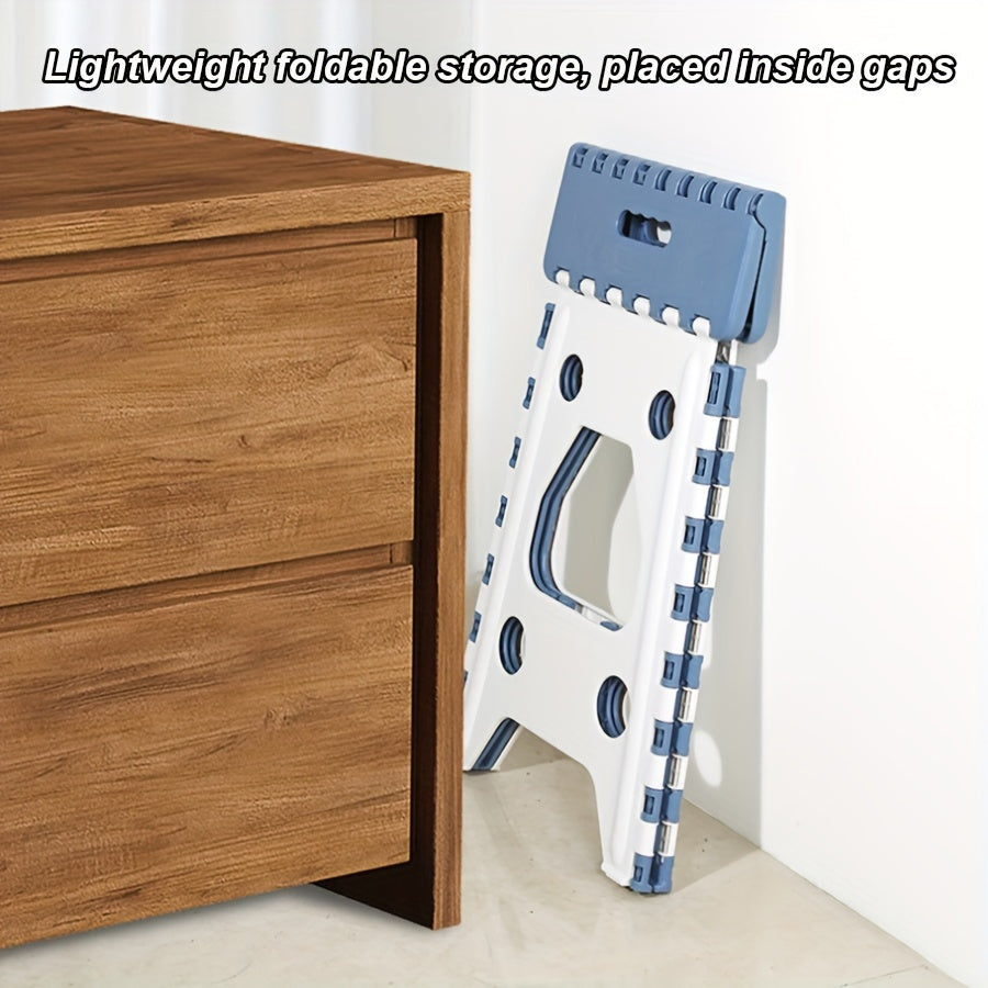 Складной стул с компактной конструкцией - прочный и толстый материал для использования в помещении и на улице, легкоочищаемый пластик