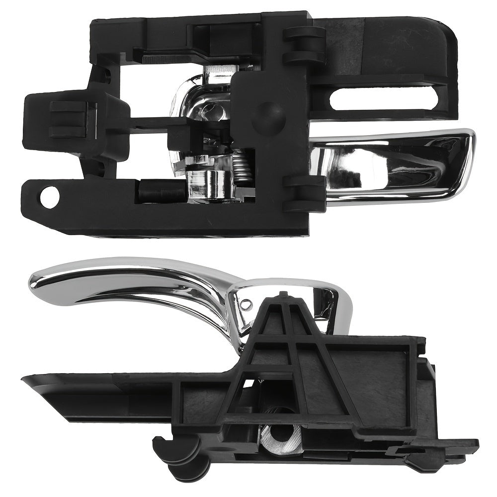 Внутренние ручки дверей для Nissan Qashqai J10 2007-2013 черные, 2 шт.