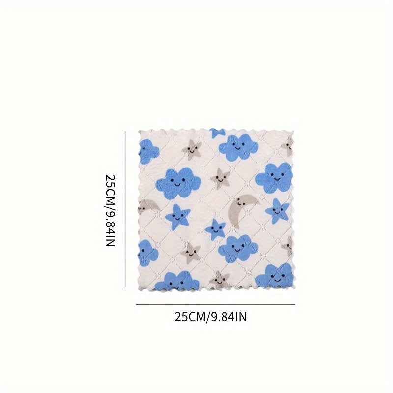 5/10 Pack Coral Velvet Kitchen Towels and Rags Set for Home and Car Cleaning