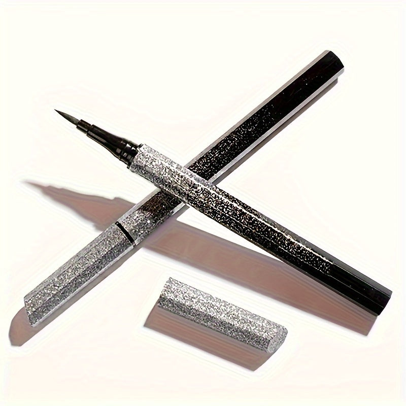 3Pcs Waterproof Smudge-Proof Black Eyeliner Pens for Precise Makeup