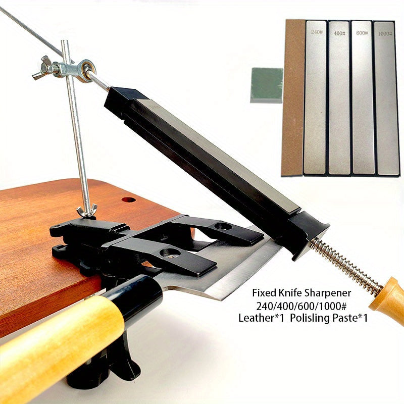 Oshpazlar uchun olmosli qattiq tosh bilan pichoqni qattiqlashtiruvchi