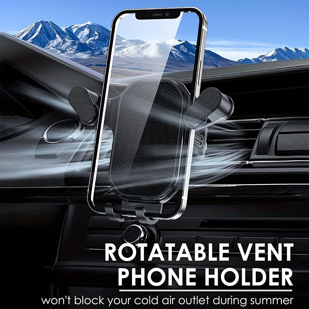 Avtomobil havo chiqishi telefon tutqich, sozlanadigan, bardoshli, universal