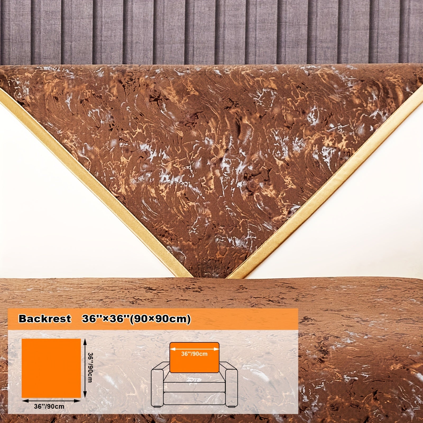 Европейский стиль чехол для дивана, универсальный чехол для всех сезонов с чехлом для подушки и защитным чехлом для подушек дивана. Подходит для различных комнат и домашнего декора.