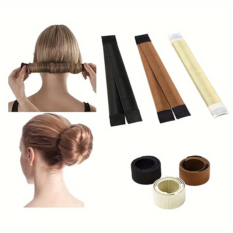 Ayollar uchun oson soch kliplari, vintage soch aksessuari, bun va curling uchun