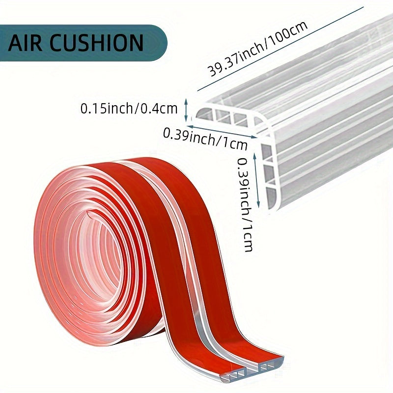 3 ta to'plamdagi Shaffof Polietilen Burchak Himoyachilari, Mebel xavfsizligi uchun Kuchli Yapishqoq bilan Shaffof Qirralar Himoyachilari, Uy himoyasi uchun Iz qoldirmaydigan devor va eshik qirra himoyachilari
