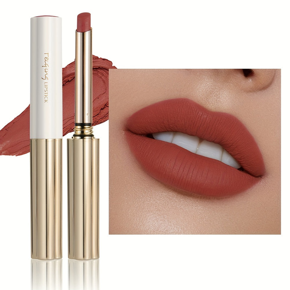 Women Locking Color Lipstick Moisturizing Long-lasting Creamy Lip Gloss