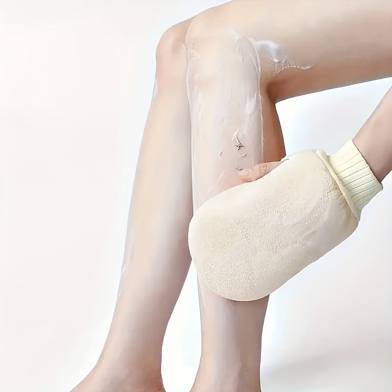 Exfoliating Bath Gloves 100% Polyester for Smooth Skin Shower Spa Massage