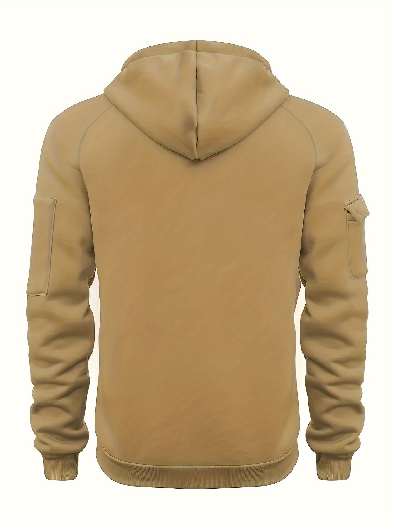 Men's Fall Winter Sportswear Set Hooded Zip Up Jacket and Joggers Polyester Regular Fit Outdoor Activities