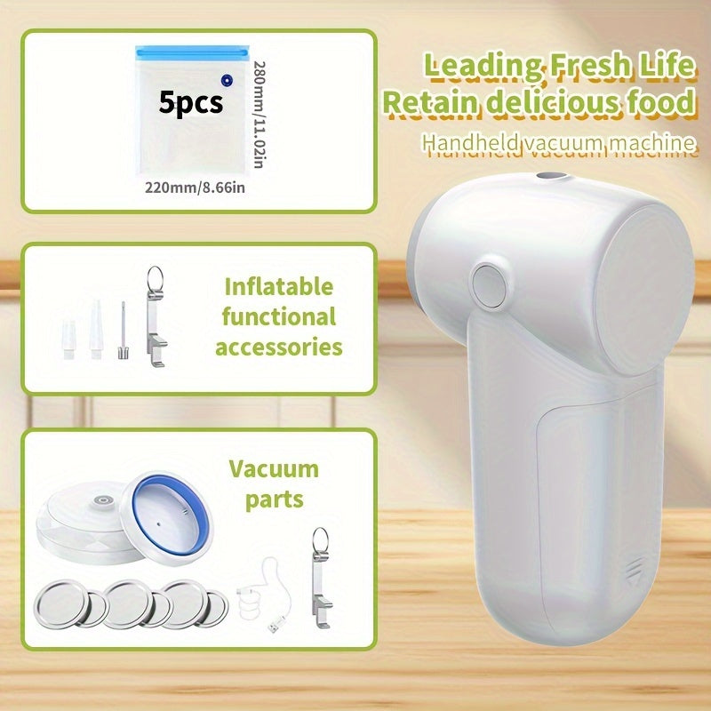 2025 Yil Yangilangan Inflatable Pump USB zaryadlash bilan, turli toʻpalarni oʻsish va tushirish uchun katta quvvatli vakuum mashinasi. Uy va tijorat foydalanish uchun mos, sumkasi bilan ta'minlangan.