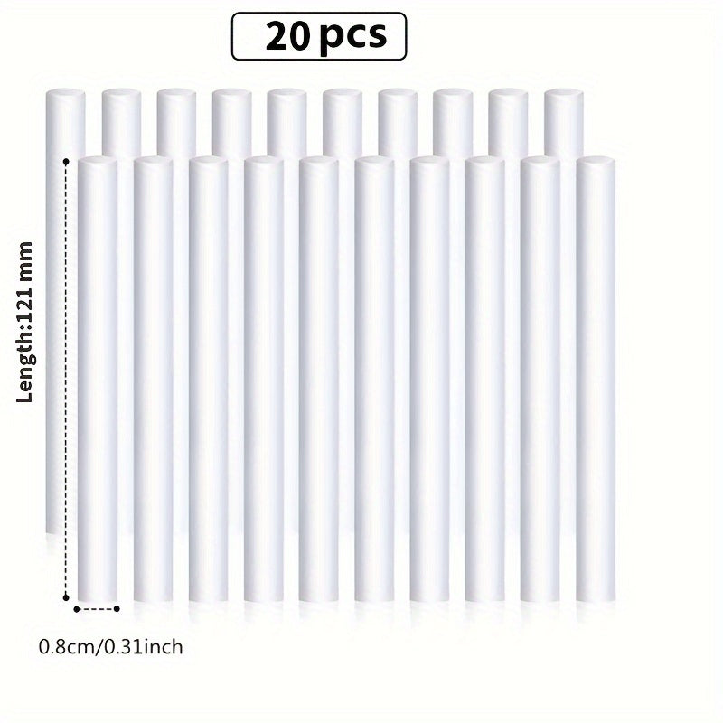 Universal namlantiruvchi filtri paxtali gubka tayoqchasi, suvni yutish va aromaterapiya diffuzori uchun