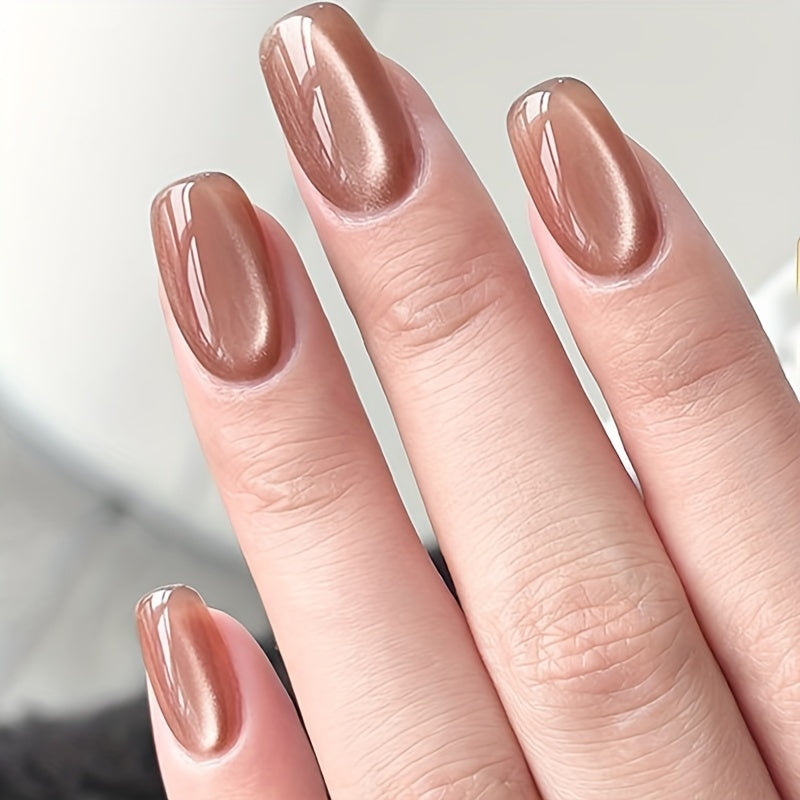 Unisex Sparkling Cat Eye Gel Nail Polish Reflective Brightening 10ml