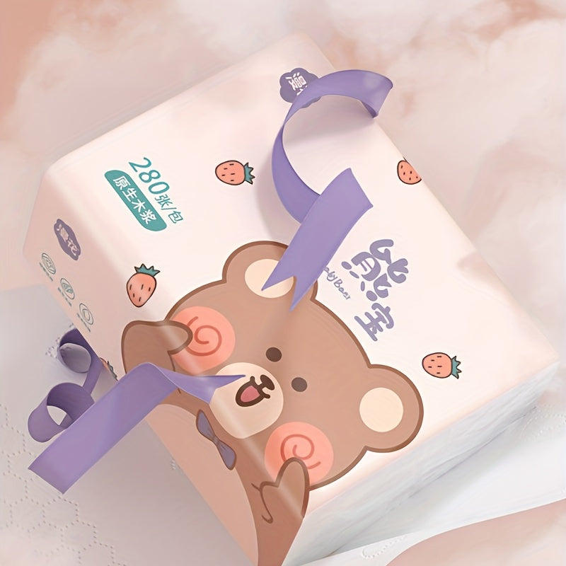 Soft White Paper Towels 30-Pack 4-Ply Recyclable Facial Tissues