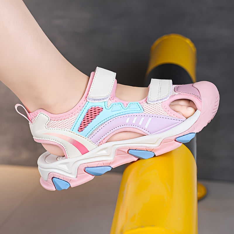 Kids Boys Sport Sandals Breathable Lightweight Non-Slip Casual Outdoor Shoes