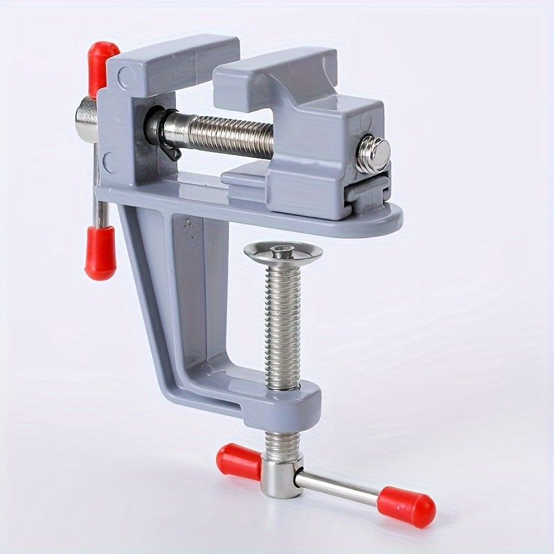 Mini Aluminum Alloy Bench Vise Small Table Clamp for Woodworking Jewelry Crafting