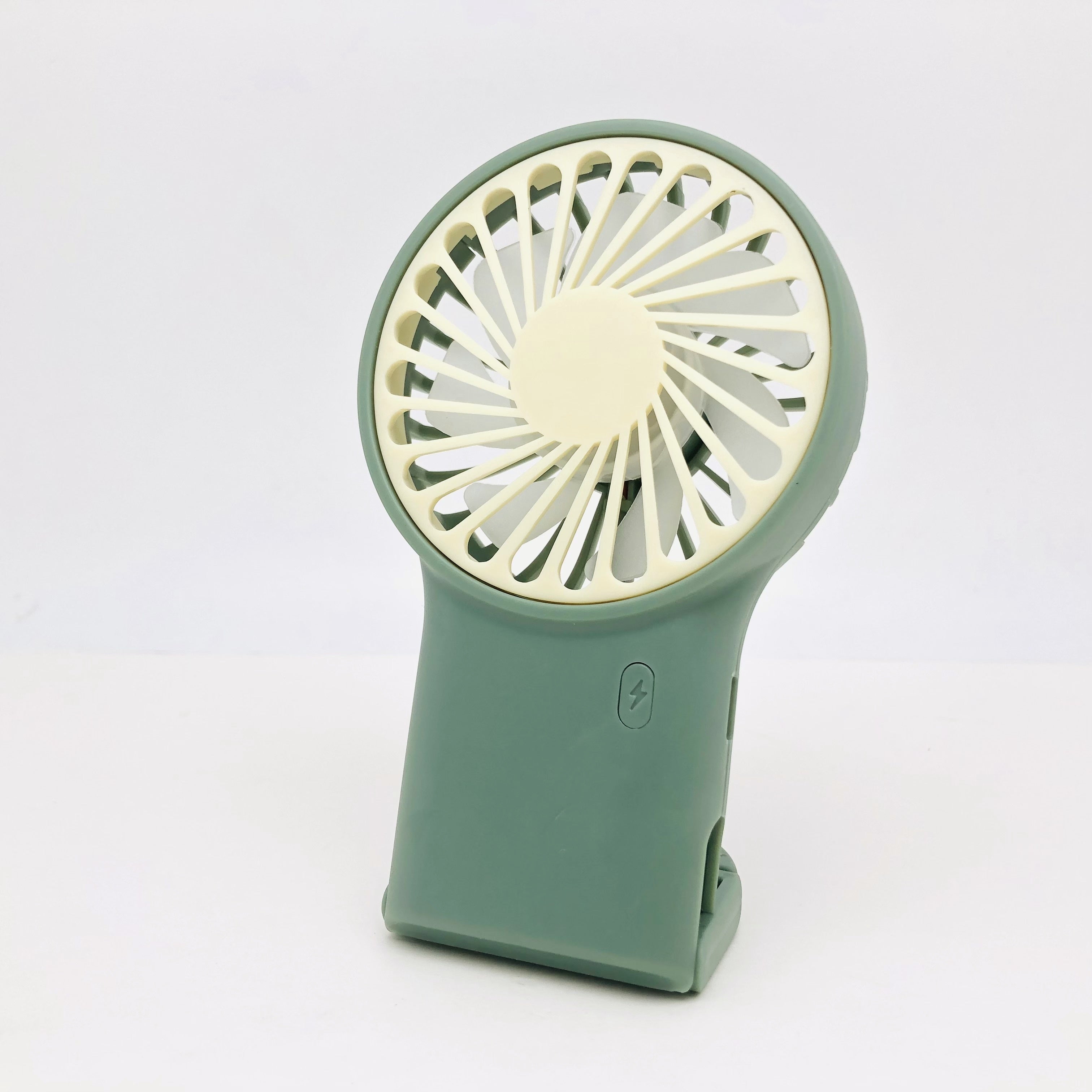 Mini USB Rechargeable Portable Fan with Carabiner Clip for Travel and Outdoor Use