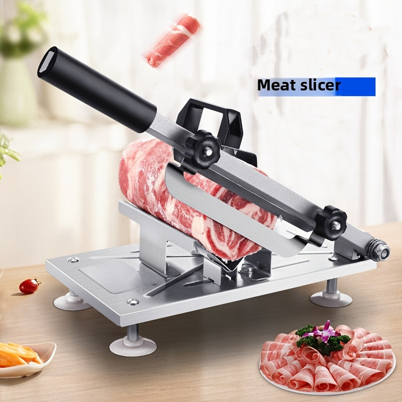 Multi-functional Meat Slicer for Home and Commercial Use Iron Construction
