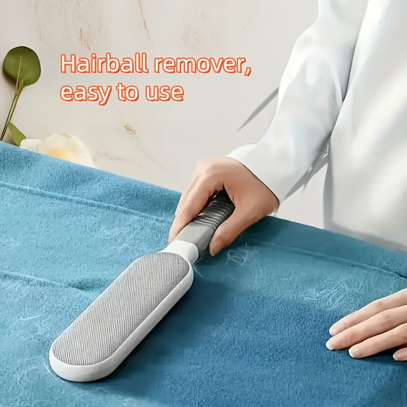 Qulay Soch Olish Cho'tkasi - Ekologik toza, Qo'l bilan ushlanadigan Statik Chang Olish Vositasi Kiyim, Yumshoq mebel, Uy jihozlari va Gilamlar uchun - Mustahkam Plastik Qurilish, Quvvat talab qilmaydi, Hayvon Sochlarini Olish uchun Ideal