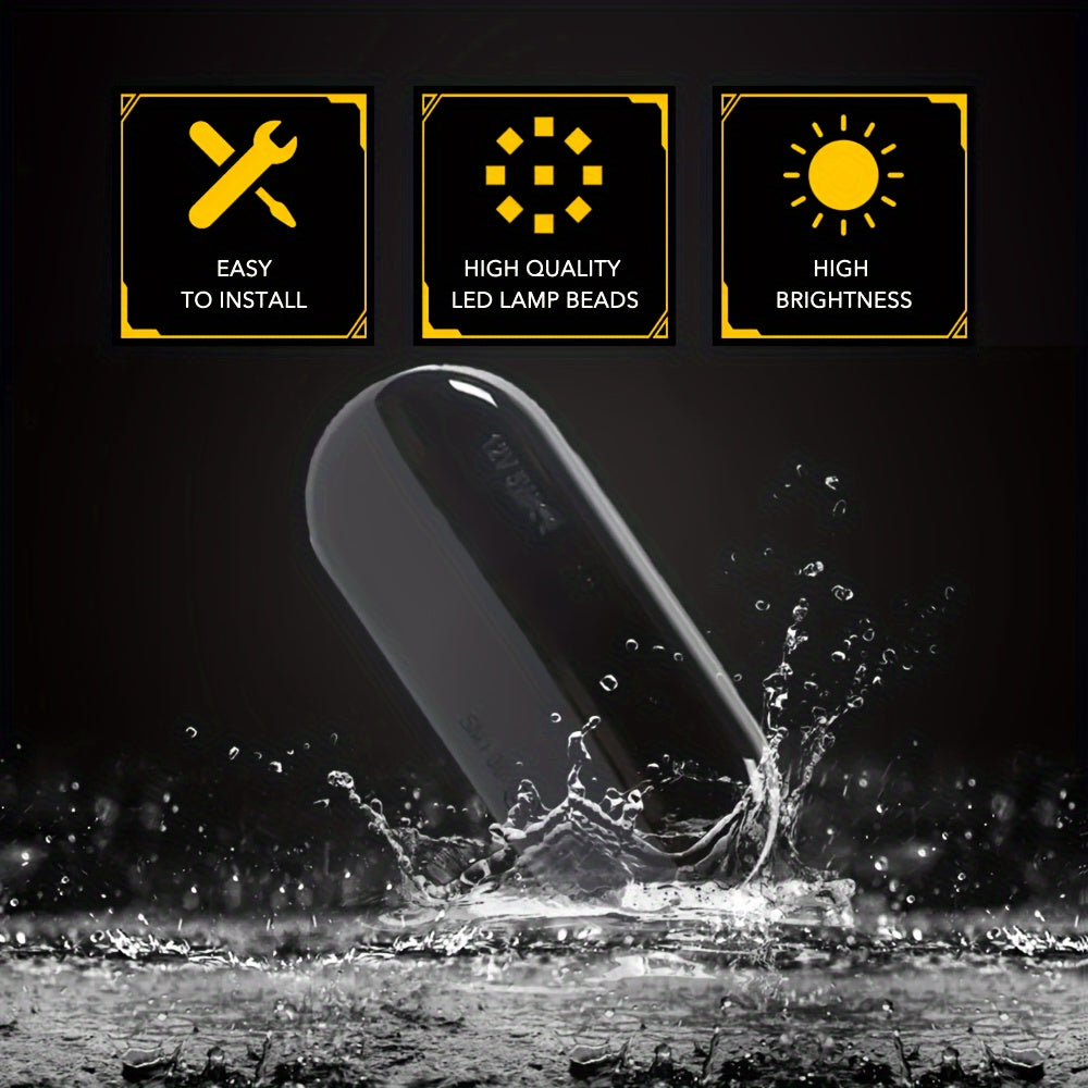 2 шт. светодиодных динамических боковых маркерных огней для замены сигнала поворота автомобиля