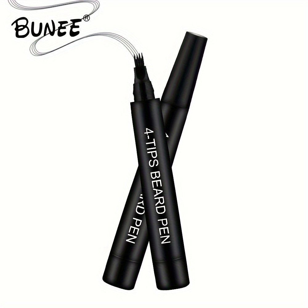 Men Beard Filling Pen Grooming Kit Waterproof Long-Lasting Eyebrow Styler