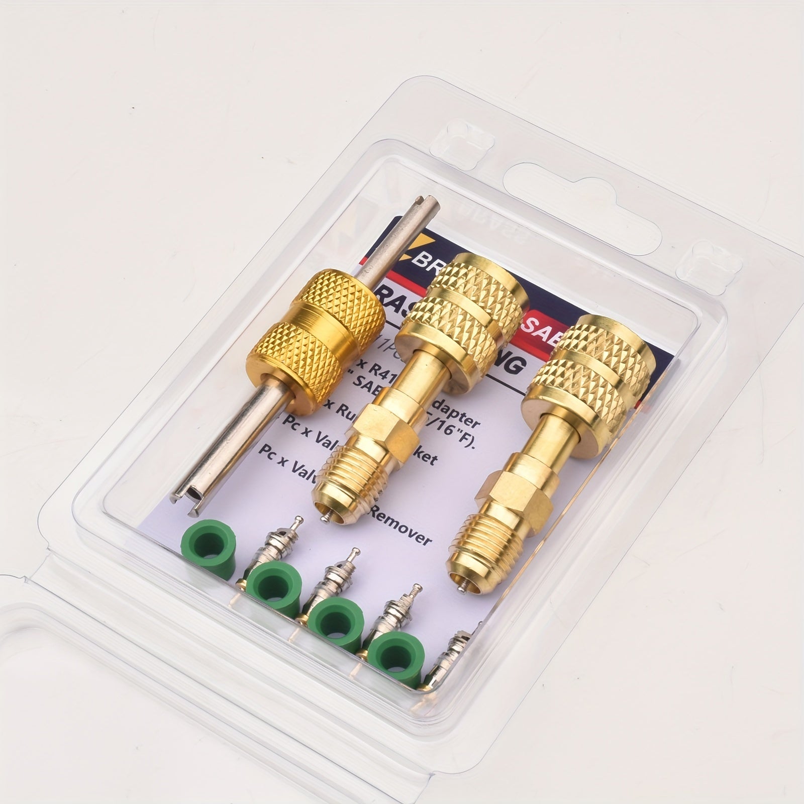 Swivel Adapter for Mini Split HVAC Systems 1/4" SAE Male 5/16" SAE Female