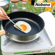 Stainless Steel Camping Cookware Set 22 Pieces Outdoor Kitchen Utensils