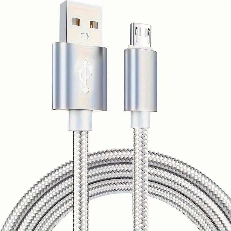 Nylon Braided Micro USB Cable for Fast Charging Android Phones