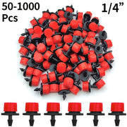 Клапан для полива сада, регулируемый капельник, микроподвод воды для балкона, двора, теплицы, 50/500/1000 шт.