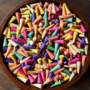 Wooden Fragrance Cones Set 80/120 for Aromatherapy Home Incense Deodorizing