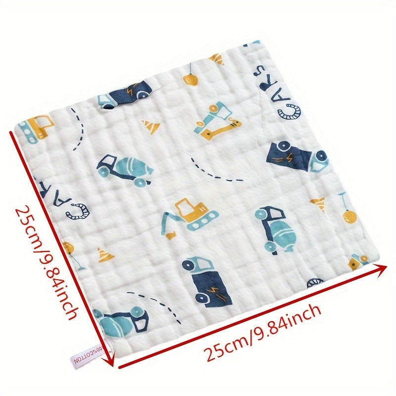 Полотенца с авокадо: шестислойный квадрат, маленький квадрат для малышей, для лица, высокоабсорбирующая марля, для слюны, высокоплотные детские и умывальные полотенца.