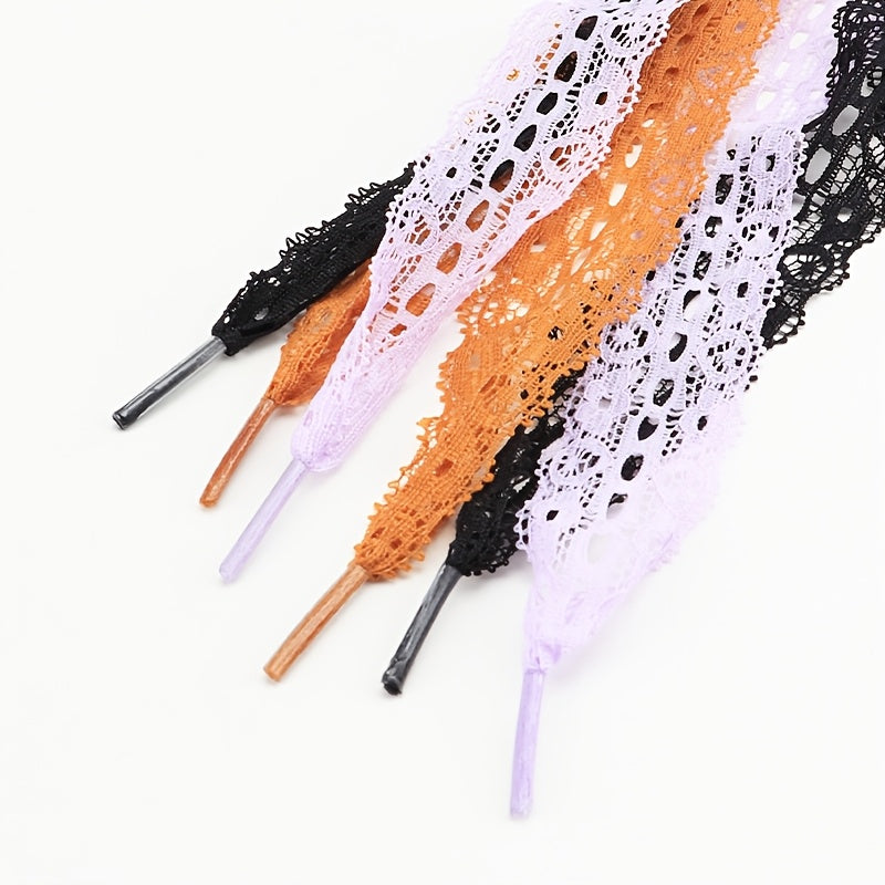 Women's Lace Shoes Stylish Comfortable Azules Pair