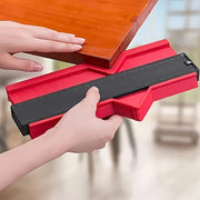 Adjustable Contour Gauge Duplicator for Irregular Shapes and Corners, Durable ABS Plastic, 14.5cm/5.7 Inch