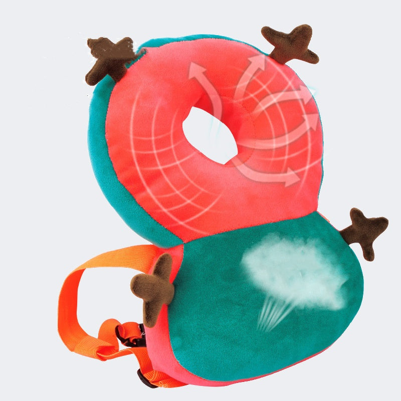 Детский плюшевый животное-игрушка подушка рюкзак подушка мягкая успокаивающая многоцветный полиэстер подарок