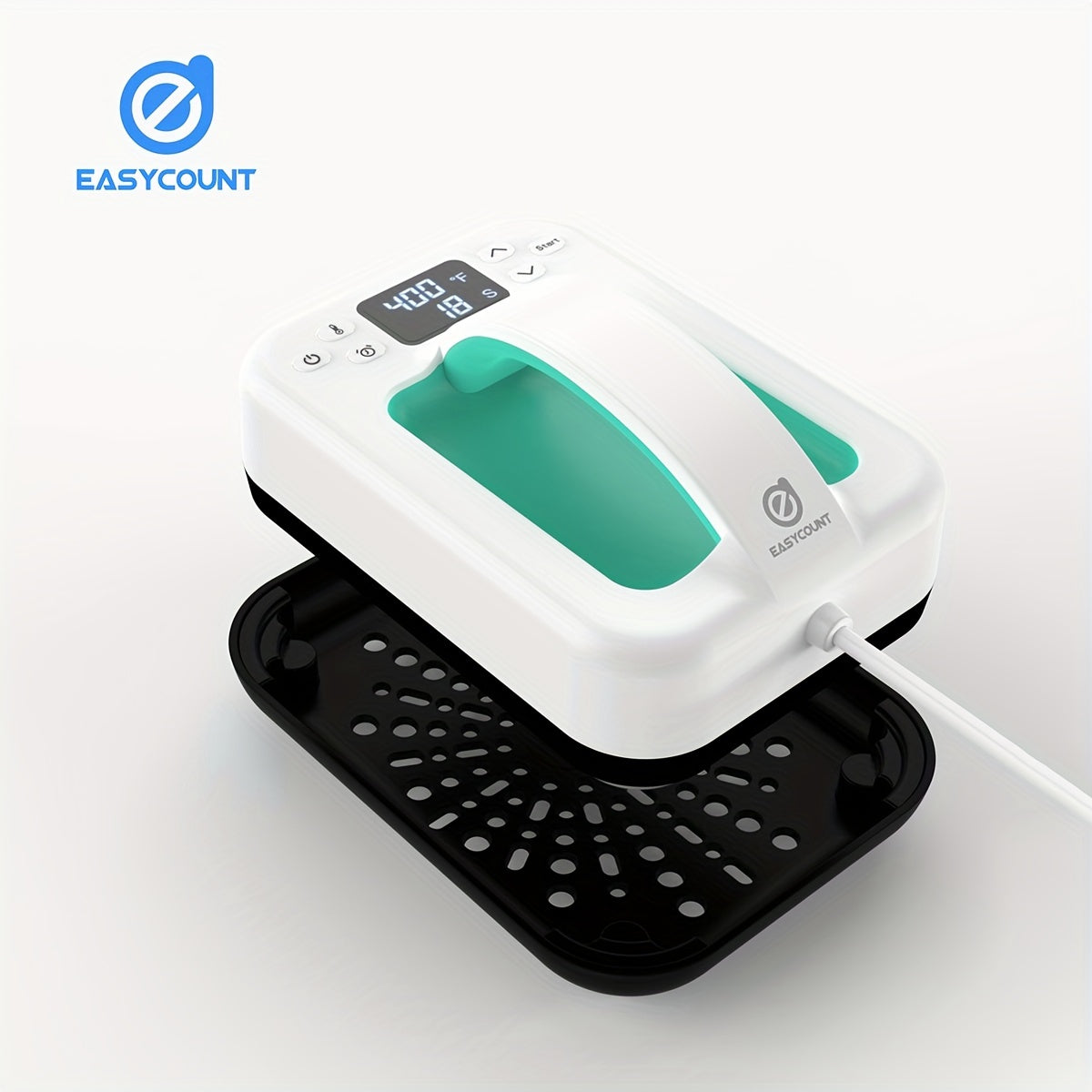 Portativ issiqlik press mashinasi T-shirtlar, tote sumkalar, yostiqlar uchun, raqamli issiqlik press