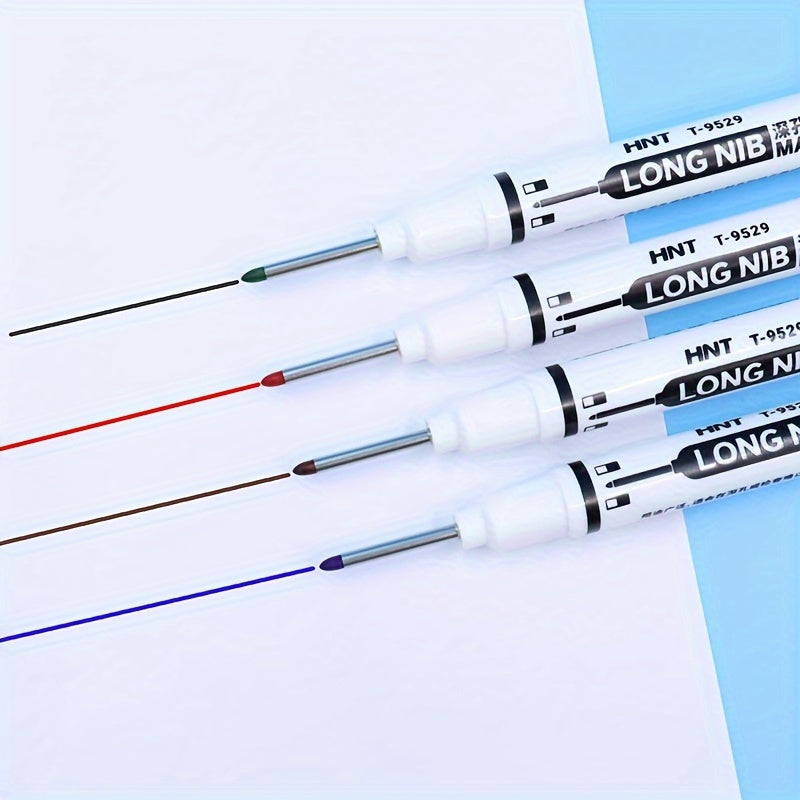 Set de 6 marcadores de punto medio resistentes al agua para madera, metal, cerámica