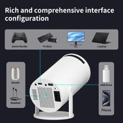 Mini Portable LED Projector for Home and Office 1080P Support