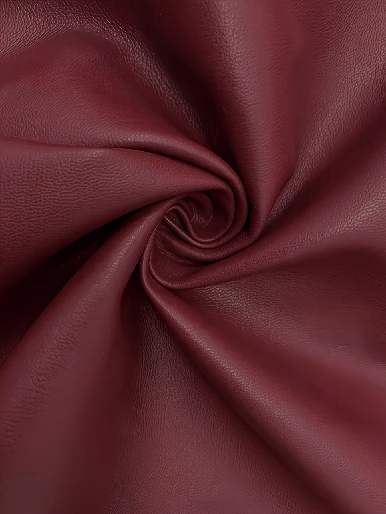 Women's PU Wide Leg Pants Casual Elegant Solid Color Large Size