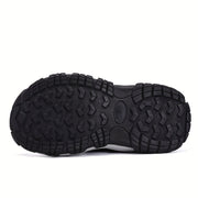 Children's Breathable Mesh Outdoor Sports Slippers for Boys with EVA TPR Sole