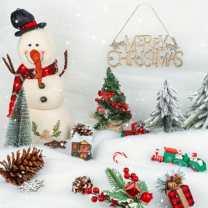 Christmas Snow Blanket Cozy Knit 89cm x 240cm Holiday Decor and Warmth