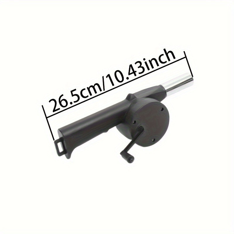 Outdoor Hand Cranked Blower for Barbecue Charcoal Kitchen Supplies Accessories